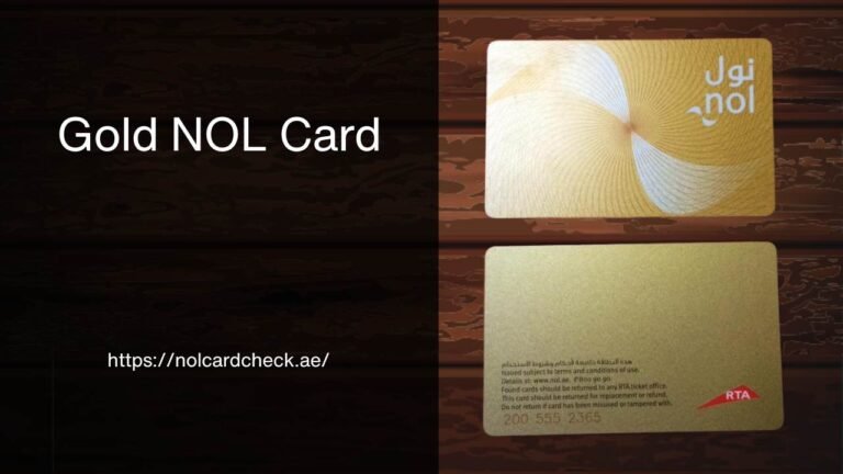 Gold NOL Card | Nol Card Balance Check