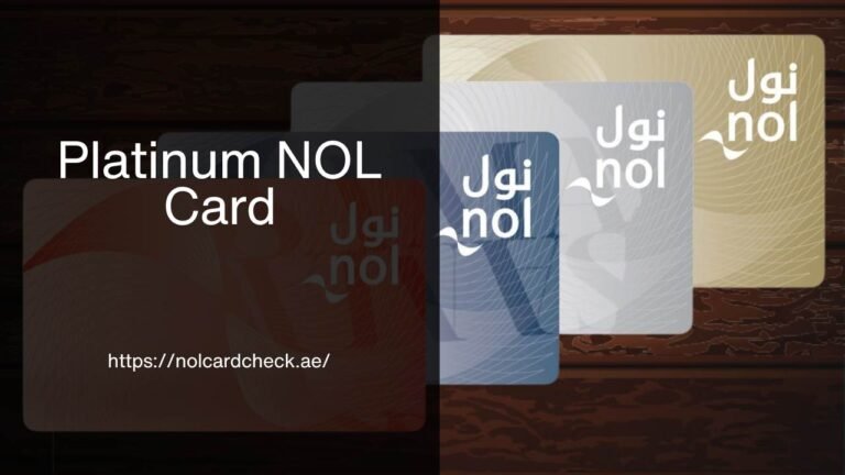 Platinum NOL Card | The Premium Way to Travel Across Dubai