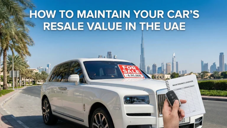 Maintain Car Resale Value UAE
